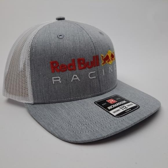 F1 Race Fans Red Bull Youth Richardson 112 Trucker Mesh Snapback Cap Hat Prix
